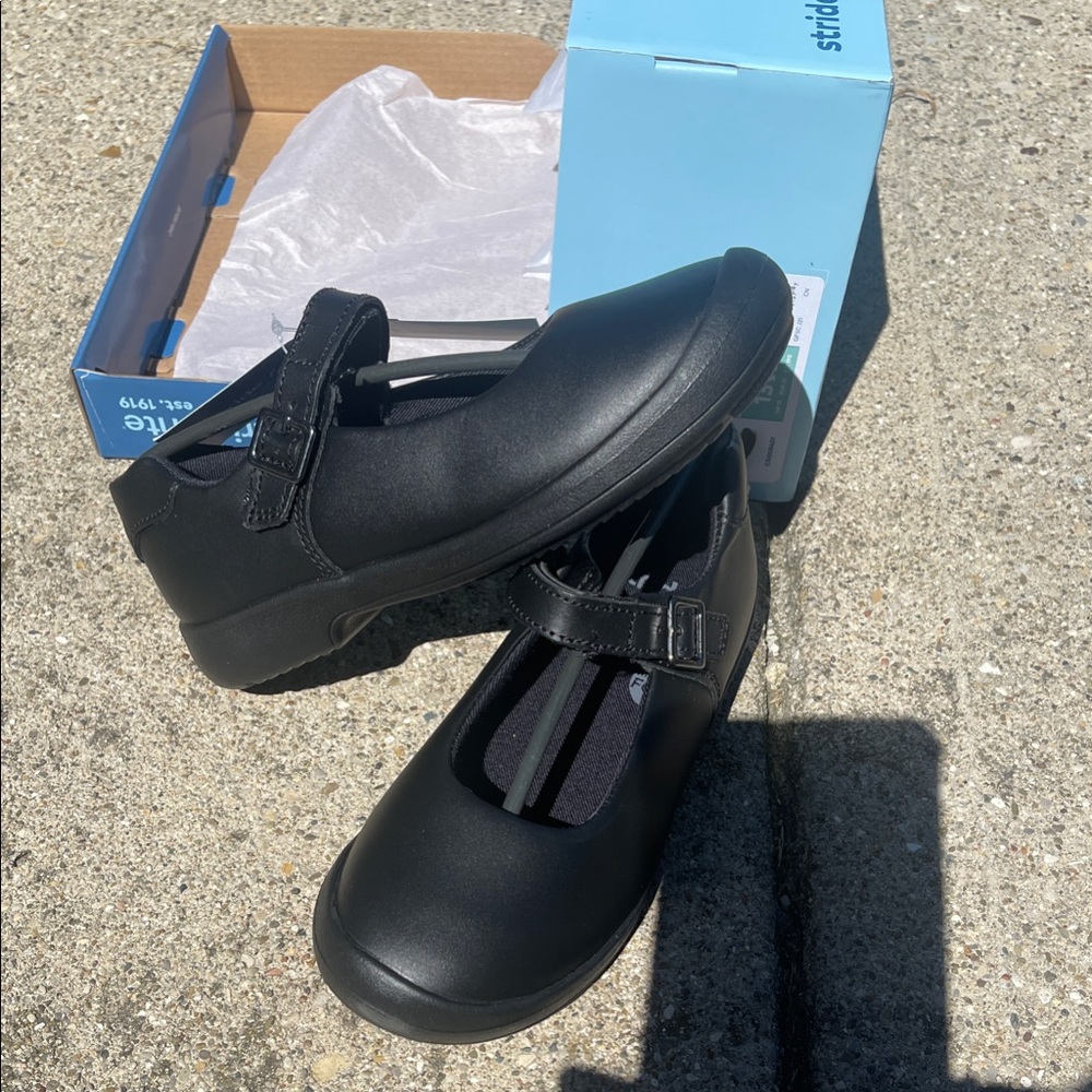 Stride Rite Black Dress Shoes for Kids